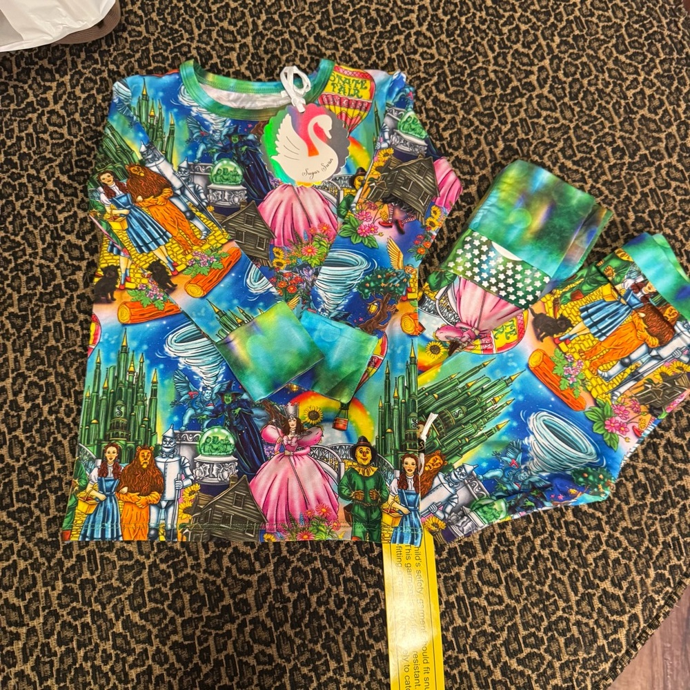 Sugar Swan Magic Of Oz Sleep Set Size 3T NWT